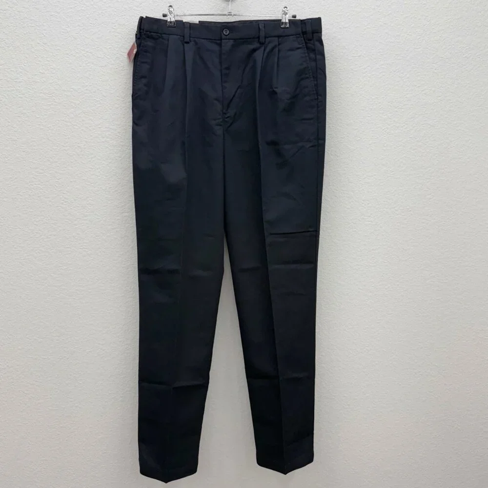 Dockers Pleated Custom Classic Fit Business Casual Pants Mens size 38x36 NEW - Picture 1 of 6